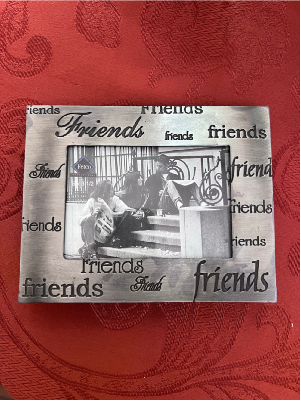 Clairs Y2K Friends Picture Frame One Size Silver Black